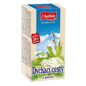 Apotheke Dýchací cesty a pocení čaj 20x1,5g